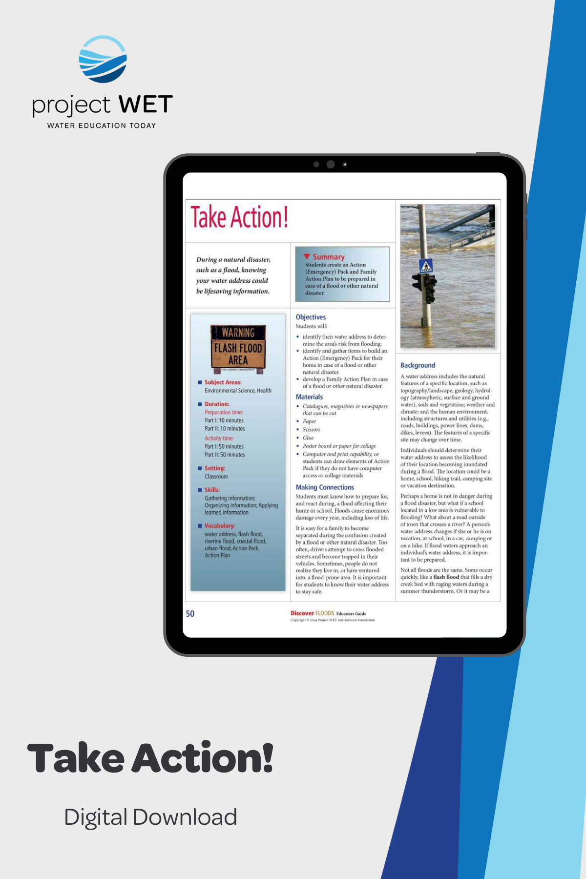 "Take Action!" Activity, PDF DOWNLOAD