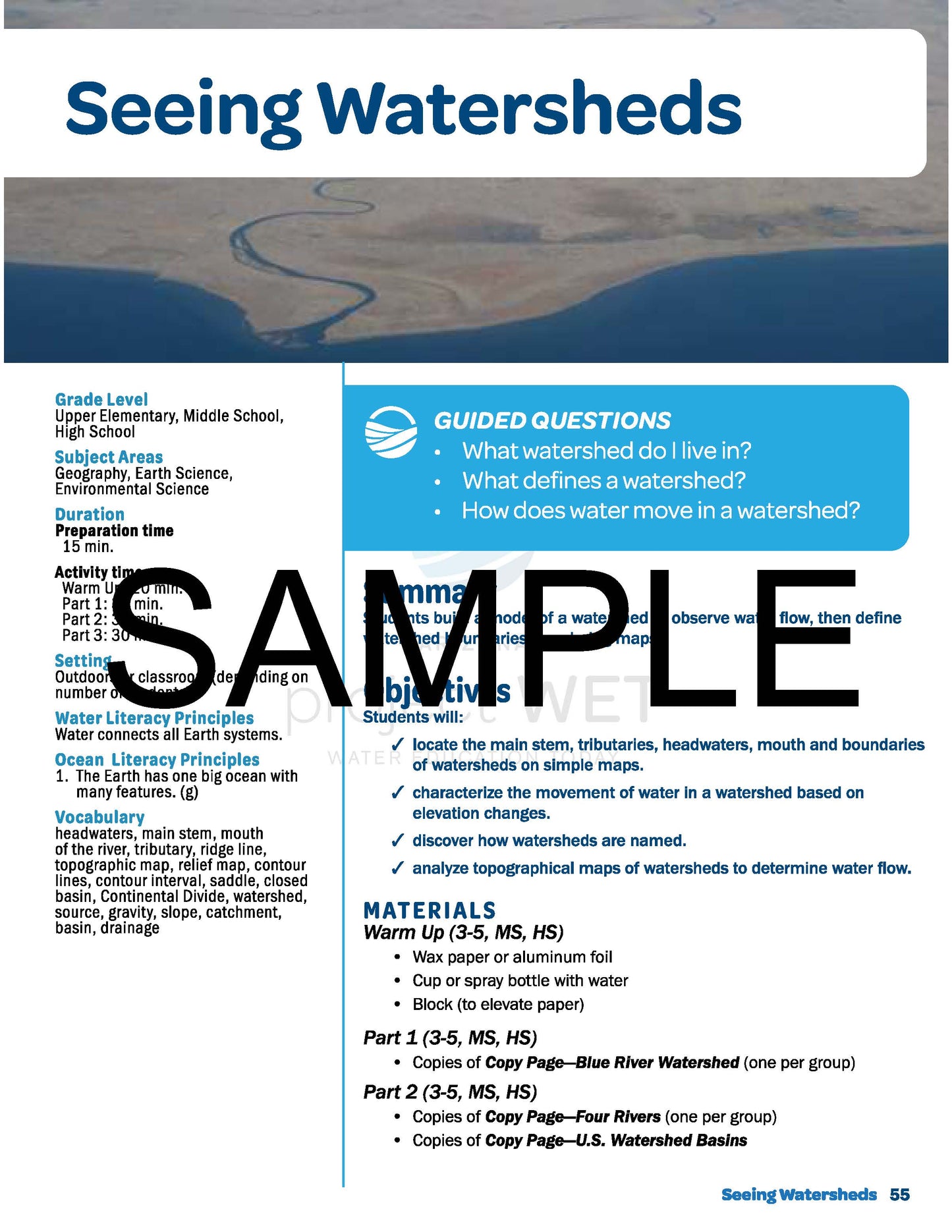 Arizona - Seeing Watersheds