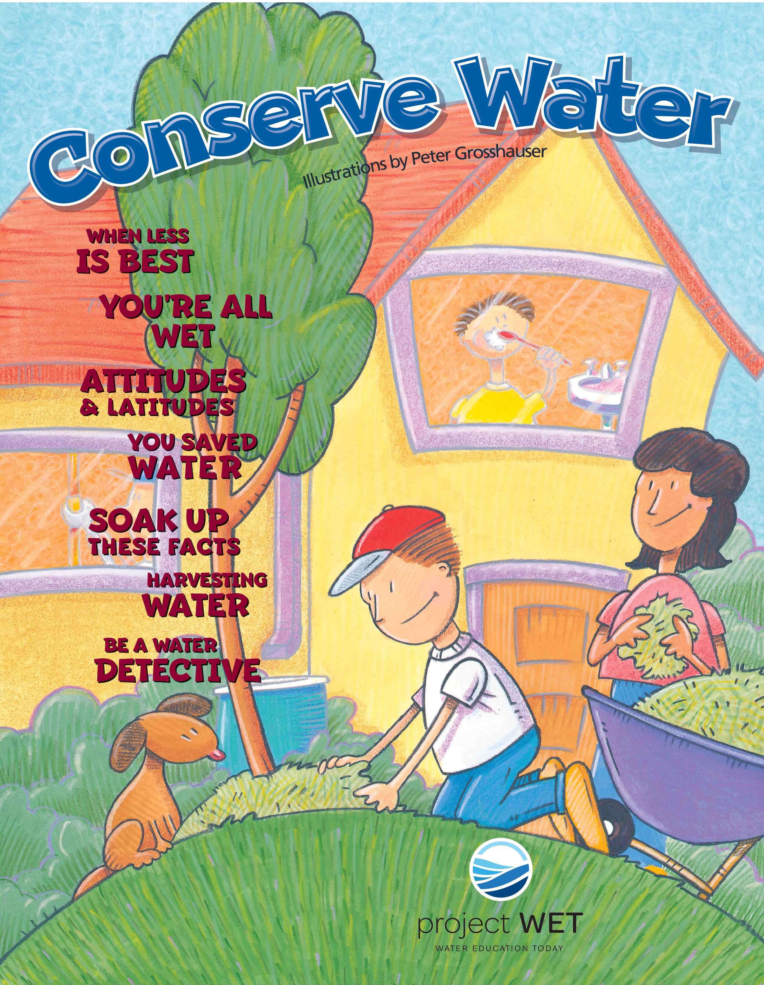 Conserve Water KIDs Activity Booklet Project WET Project WET Store conserve-water-kids-activity-booklet-project-wet-project-wet-store