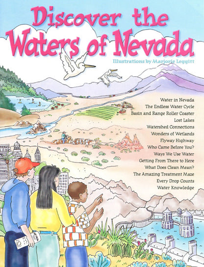 Discover the Waters of Nevada KIDs Activity Booklet, PDF EBOOK