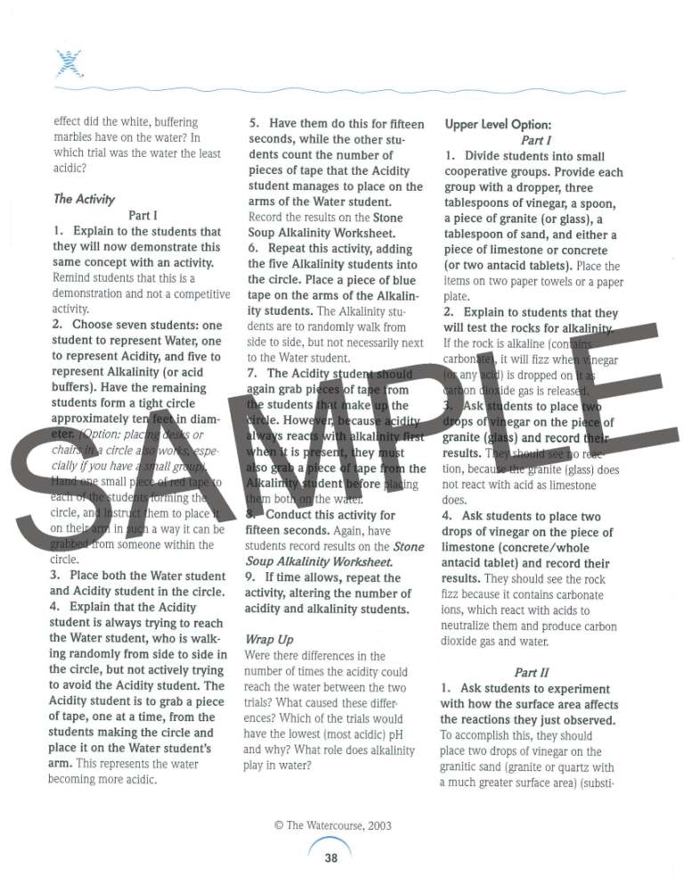 Healthy Water, Healthy People: Water Quality Educator Guide