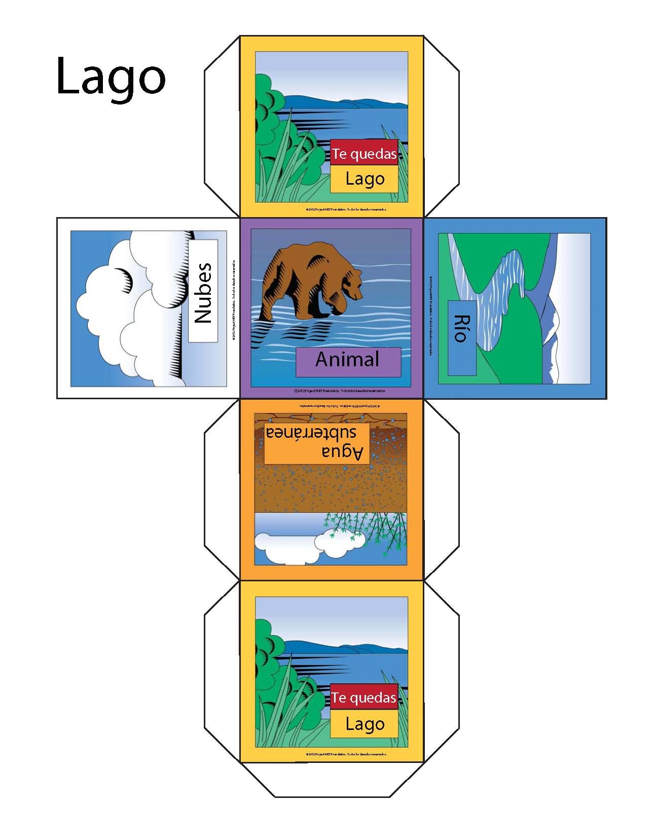 "Incredible Journey" Activity Dice (SPANISH) / Los cubos del viaje increíble para descarga (ESPAÑOL), PDF DOWNLOAD