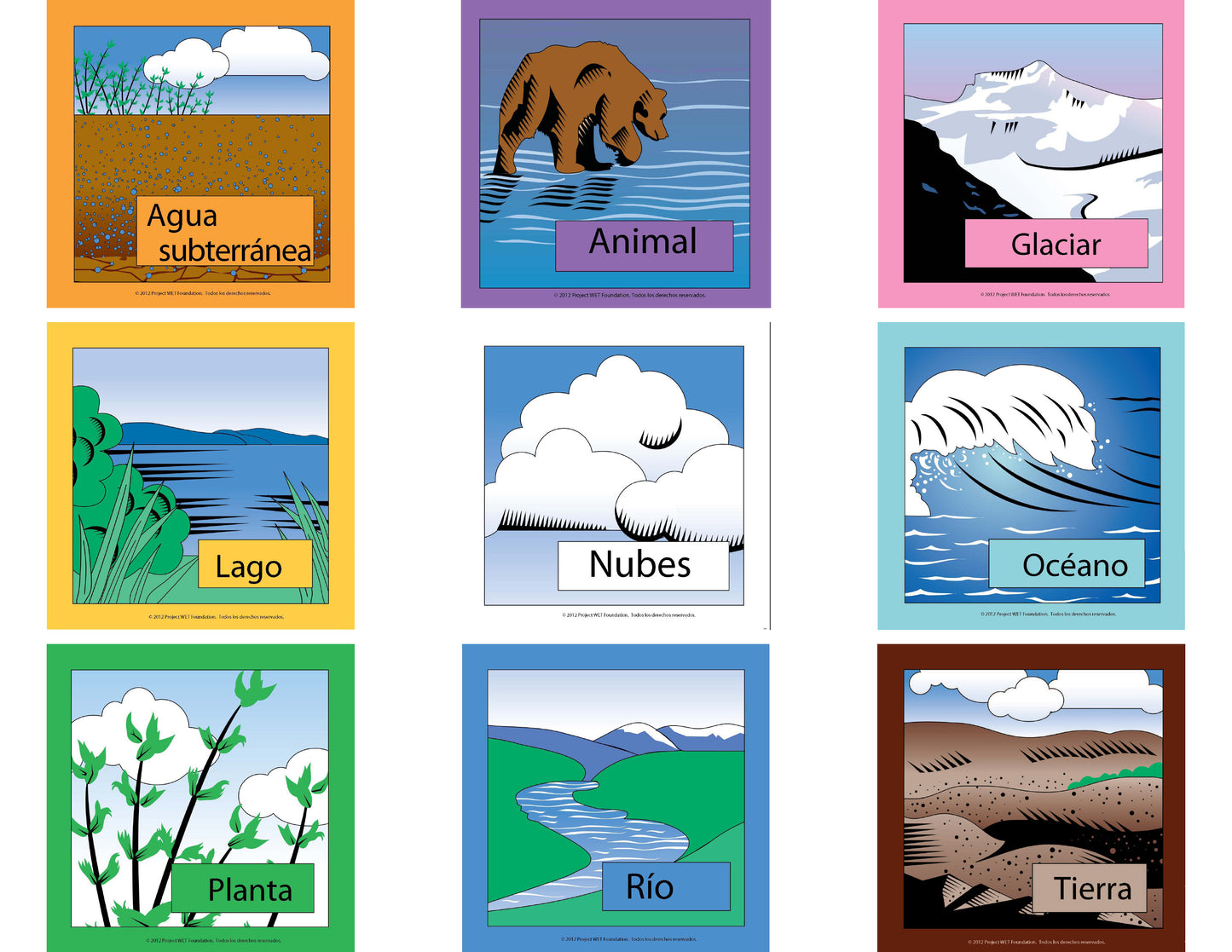 "Incredible Journey" Activity Station Markers (Spanish) / Estaciones del viaje increíble para descarga (ESPAÑOL), PDF DOWNLOAD