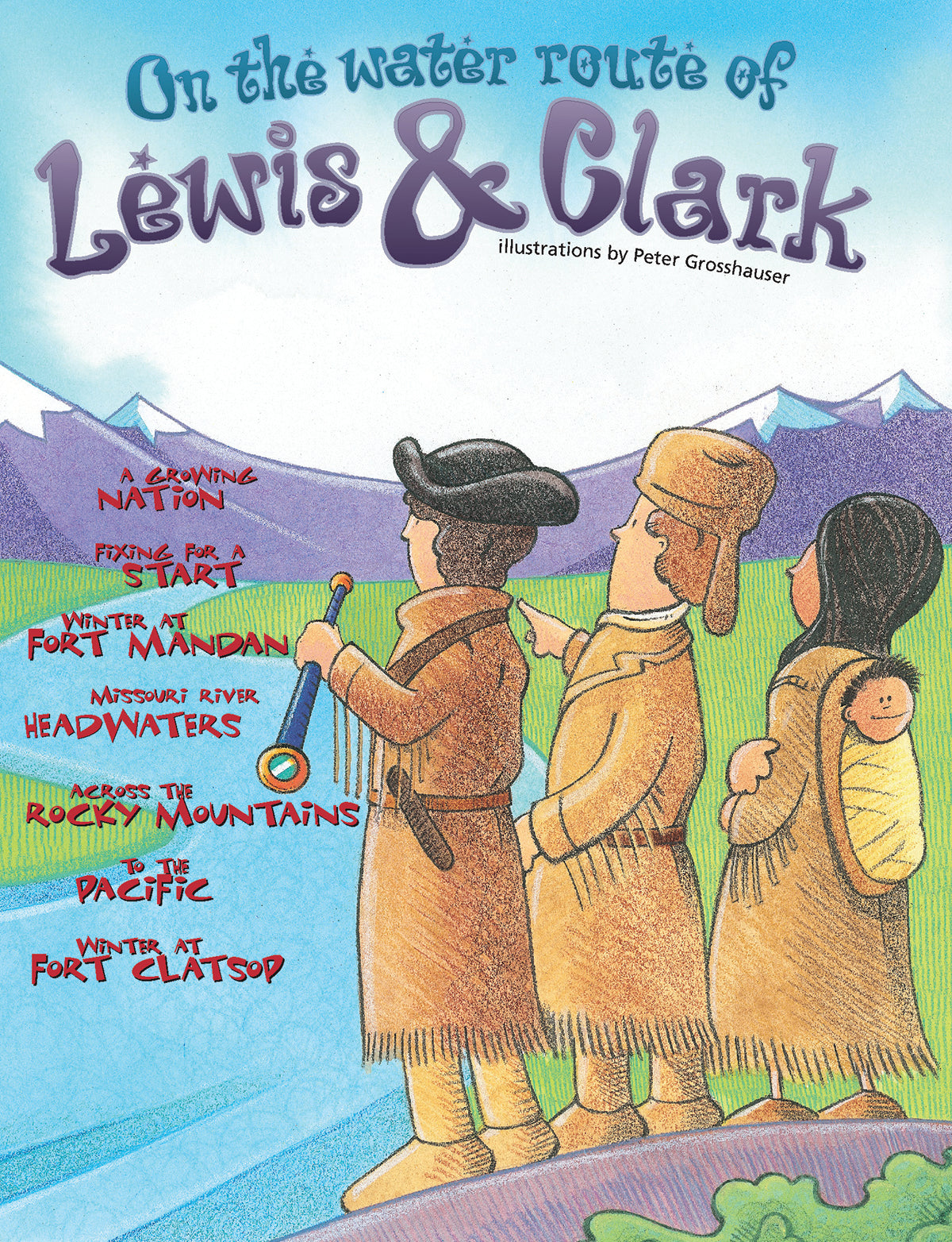 On the Water Route of Lewis and Clark KIDs Activity Booklet, PDF EBOOK