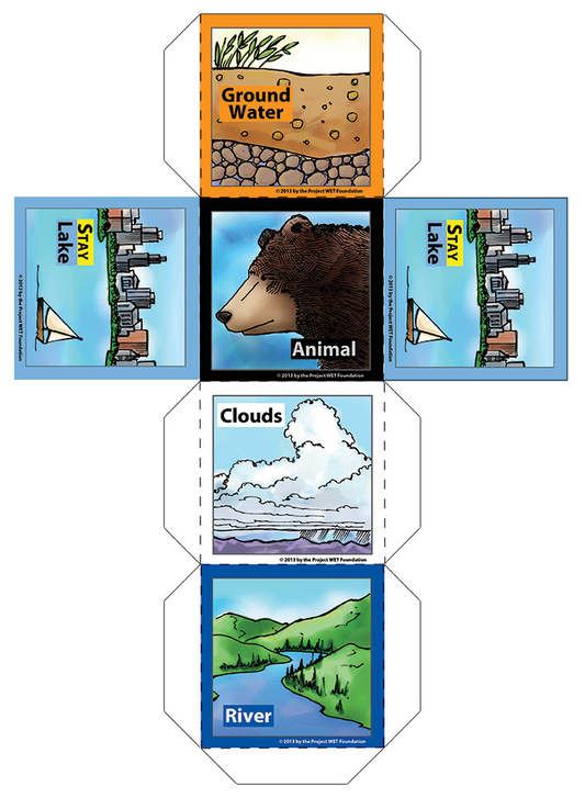 "Incredible Journey" Activity Dice PDF DOWNLOAD