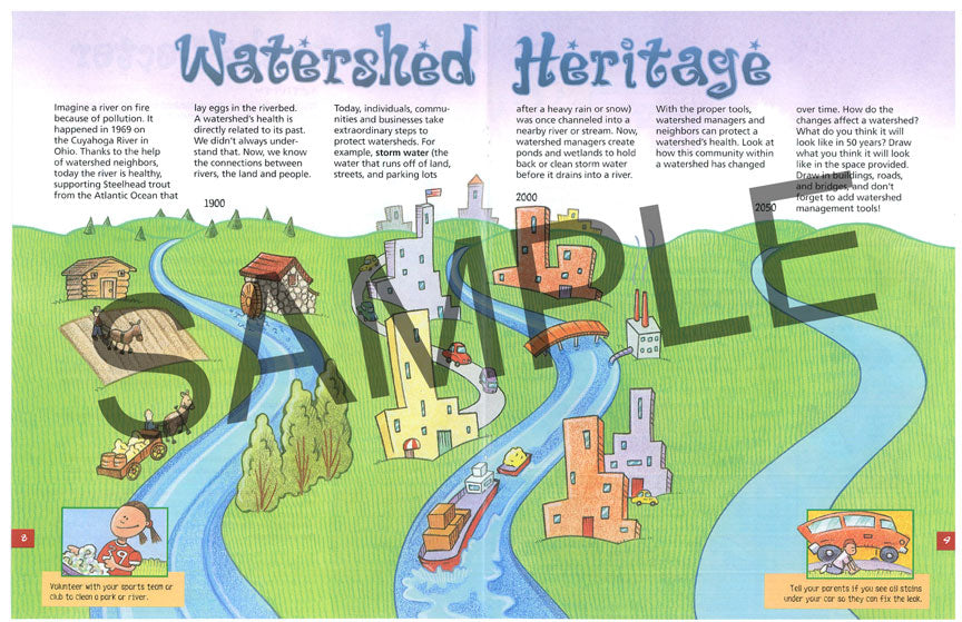 Watershed Protection KIDs Activity Booklet, PDF EBOOK