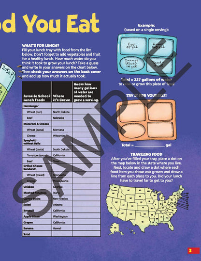 Water, Agriculture and Food KIDs Activity Booklet