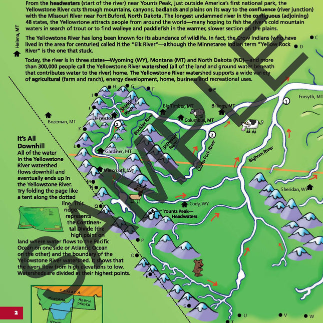 Discover the Yellowstone River KIDs Activity Booklet