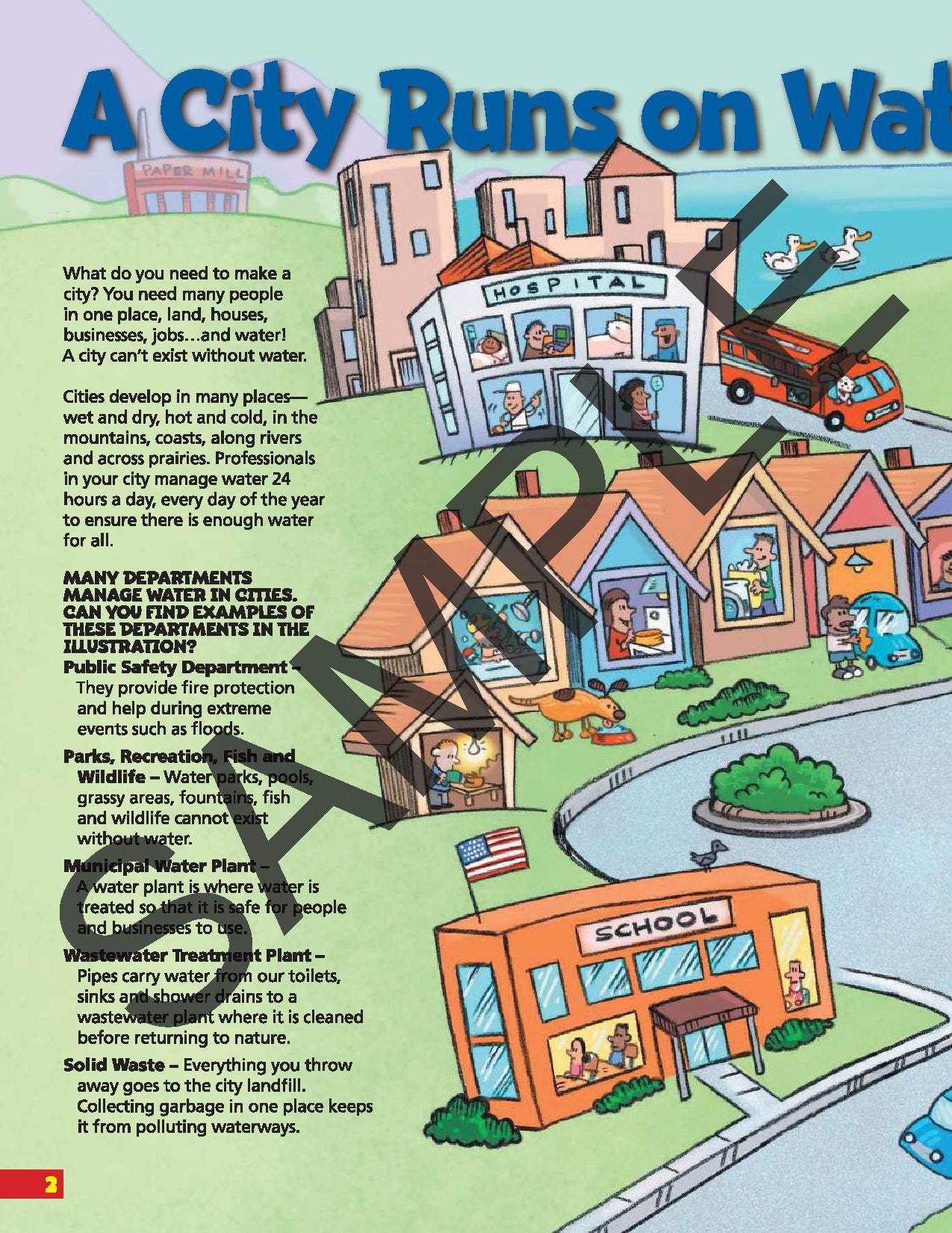 Water in Your City Activity Booklet