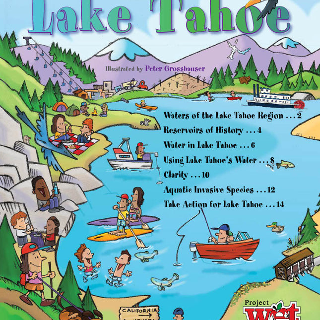 Discover the Waters of Lake Tahoe, KIDs Activity Booklet