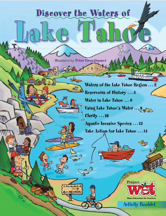 Discover the Waters of Lake Tahoe, KIDs Activity Booklet