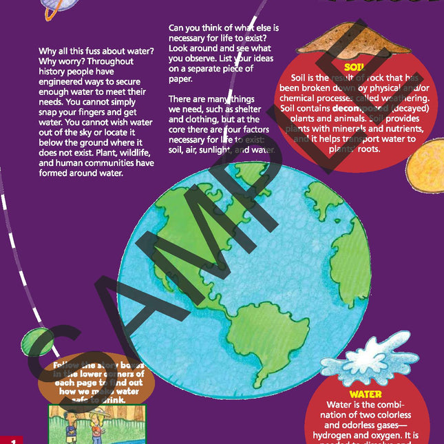 Water: Every Drop Counts KIDs Activity Booklet