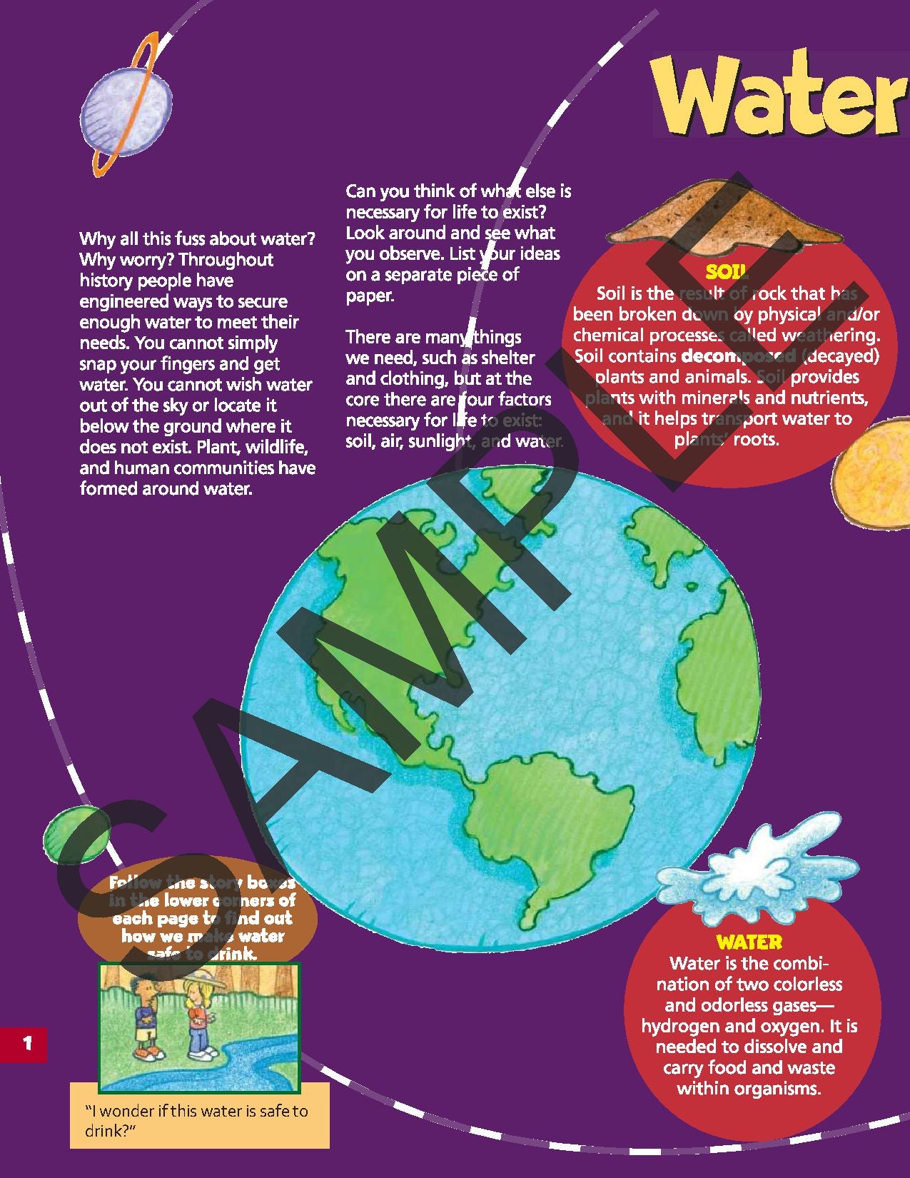 Water: Every Drop Counts KIDs Activity Booklet