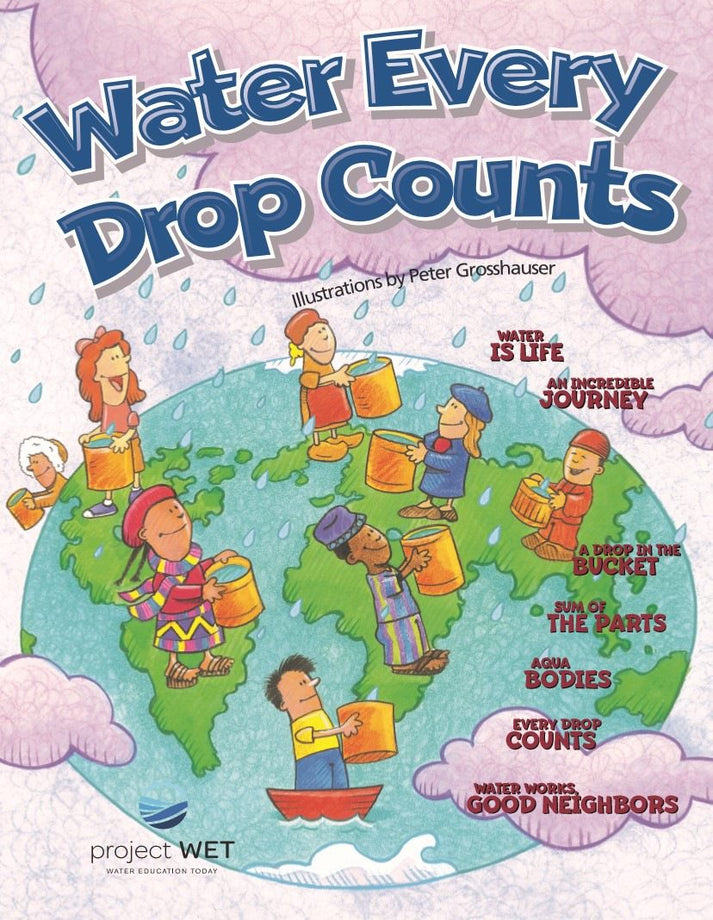 Water Every Frop Counts KIDS Activity Booklet | Project WET – Project ...