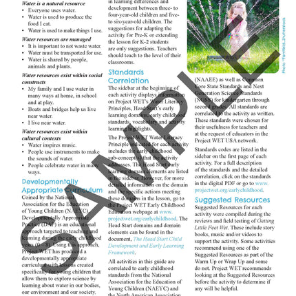 Getting Little Feet Wet Early Childhood Educator Guide