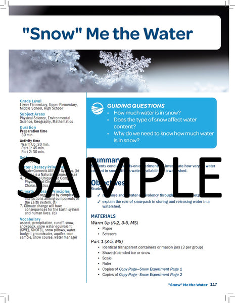 Water in Earth Systems