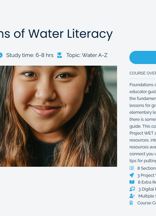 Foundations of Water Education Online Training