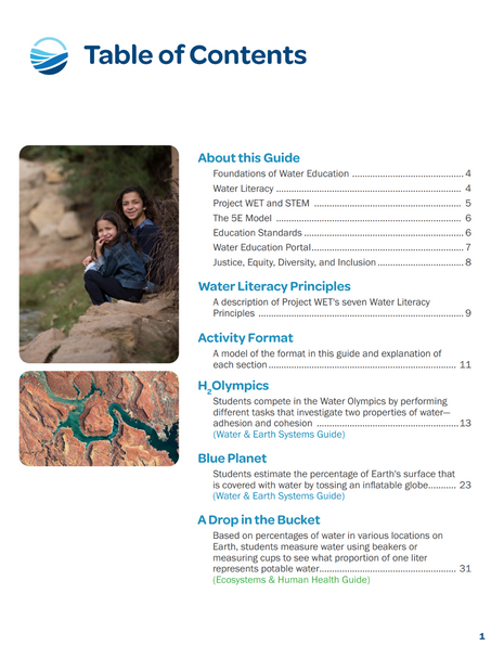 Foundations of Water Education