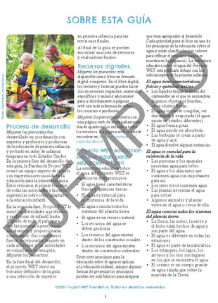 Getting Little Feet WET - Spanish (pdf only)