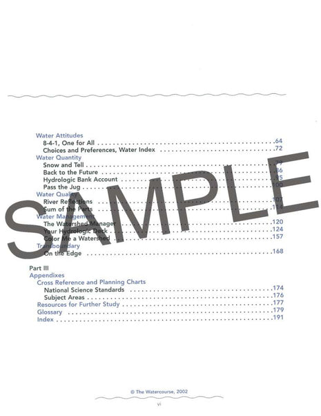 Discover a Watershed: Watershed Manager PDF