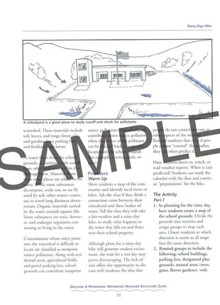 Discover a Watershed: Watershed Manager PDF