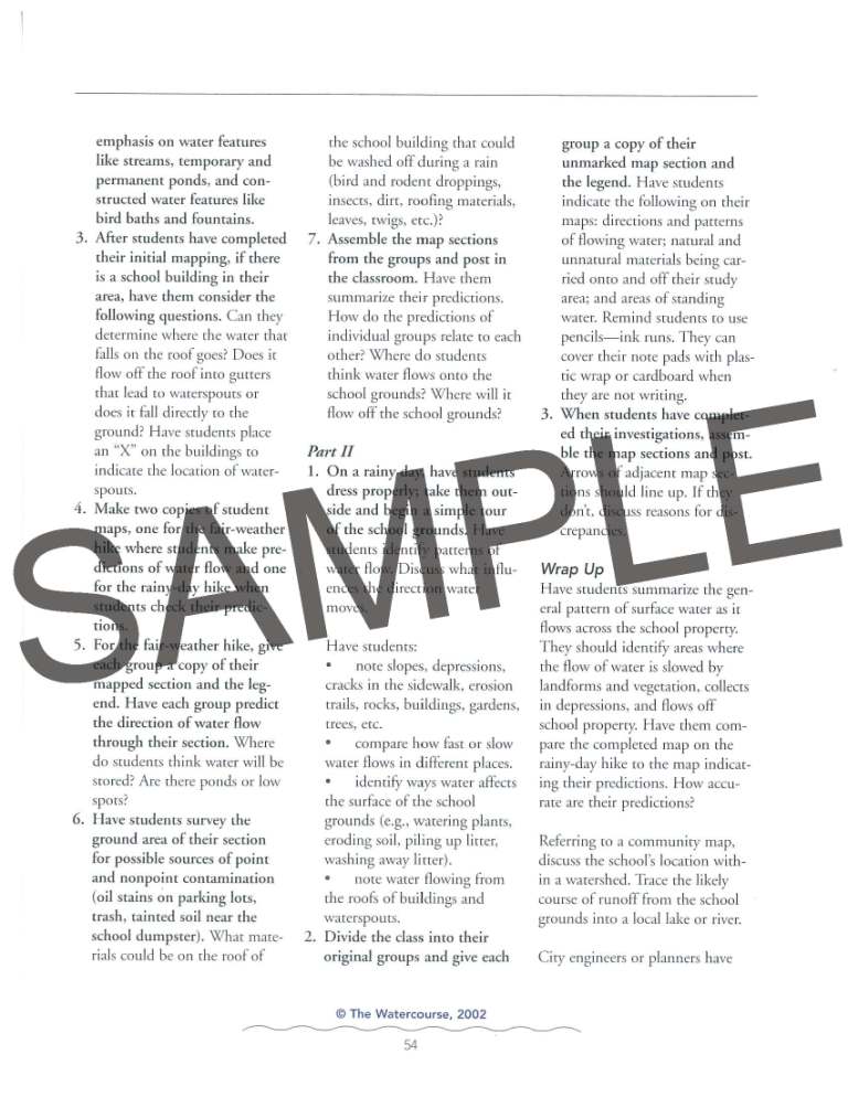Discover a Watershed: Watershed Manager PDF