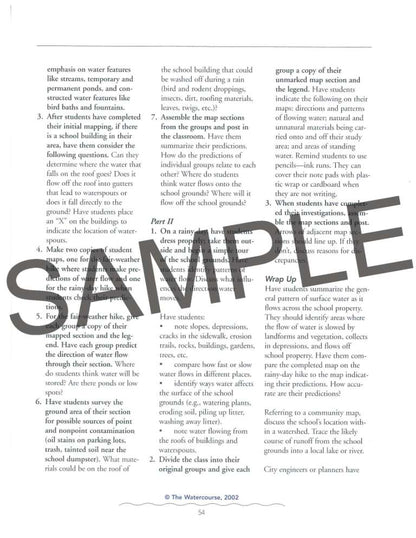 Discover a Watershed: Watershed Manager PDF