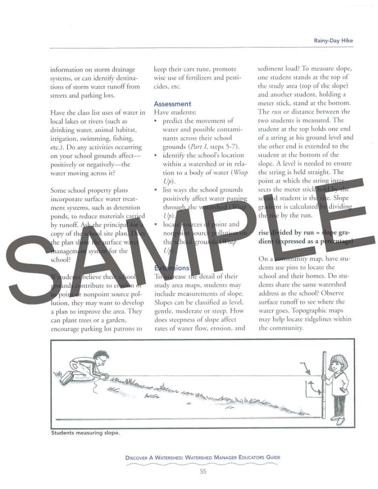 Discover a Watershed: Watershed Manager PDF