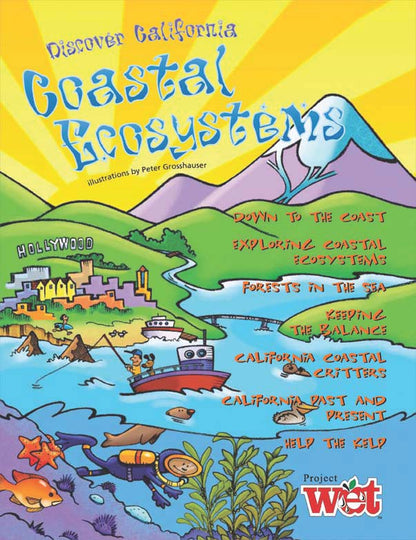 Discover California Coastal Ecosystem KIDs Activity Booklet