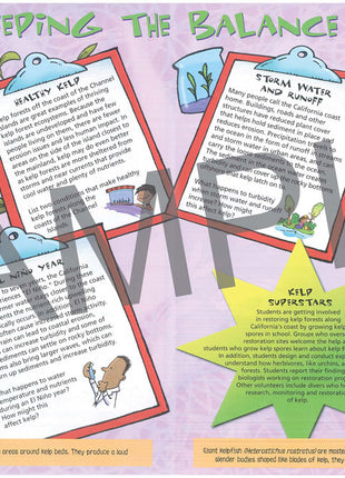 Discover California Coastal Ecosystems KIDs Activity Booklet