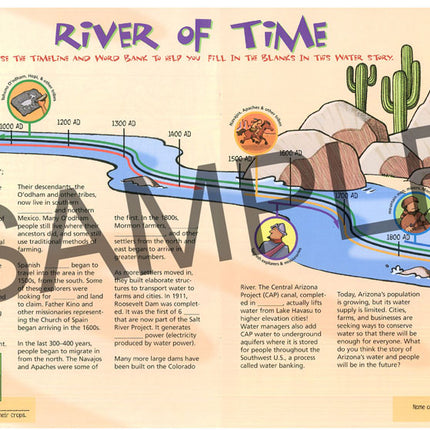 Discover the Waters of Arizona KIDs Activity Booklet, PDF EBOOK