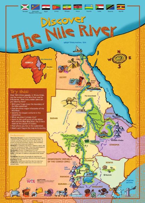Discover the Nile River Poster Download