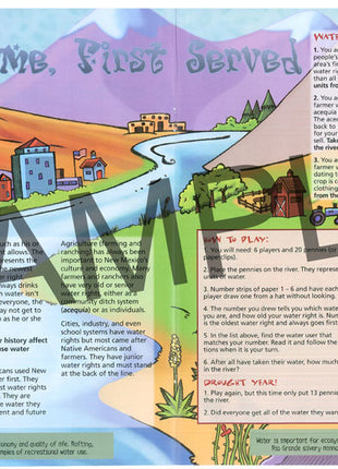Discover the Waters of New Mexico KIDs Activity Booklet