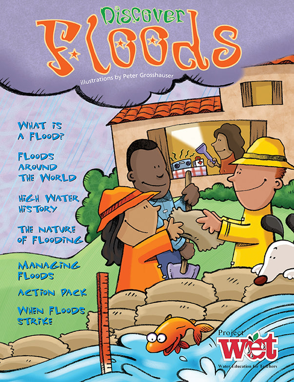 Discover Floods KIDs Activity Booklet, PDF EBOOK