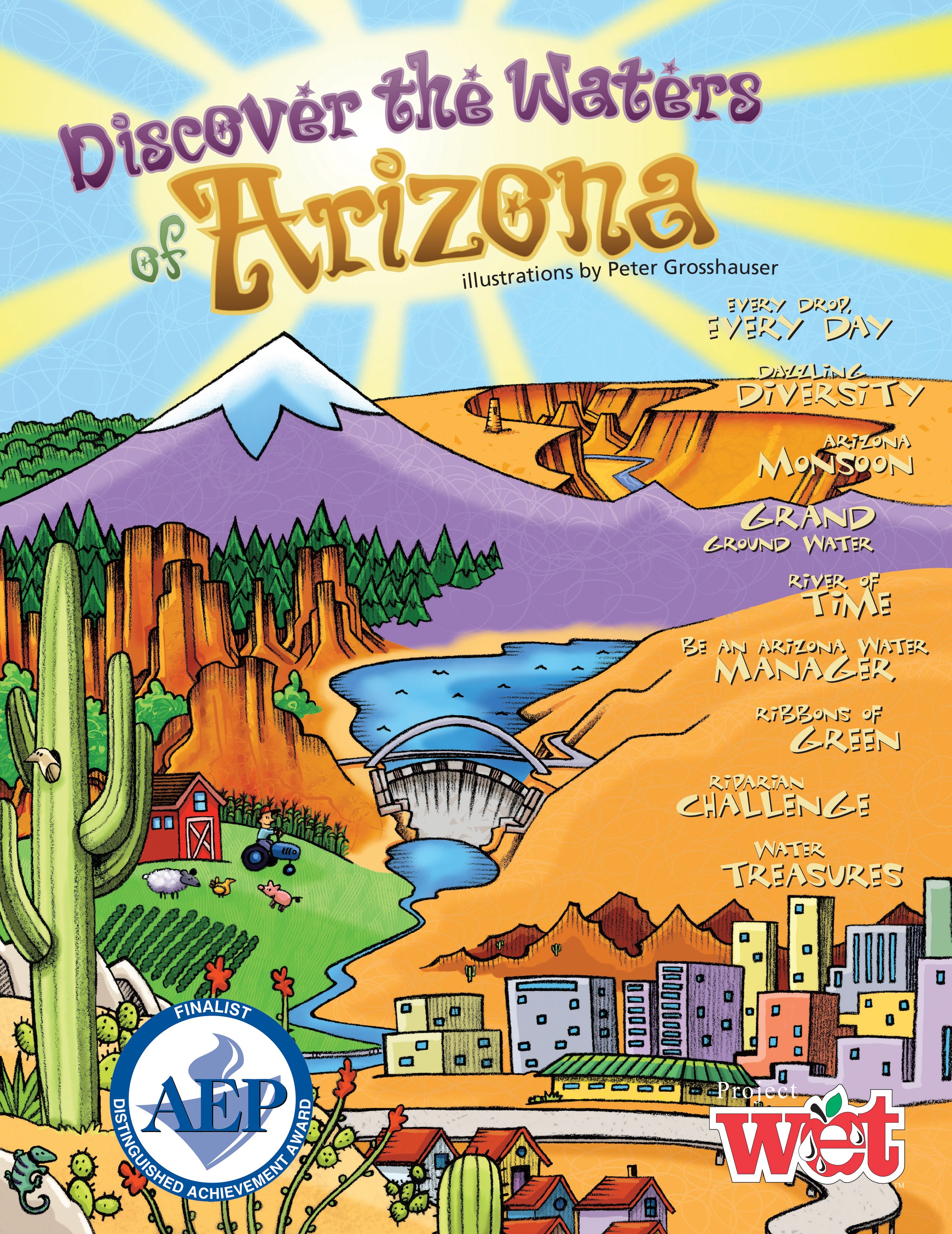 Discover The Waters Of Arizona KIDs Activity Booklet Project WET Discover the waters of arizona kids activity booklet project wet