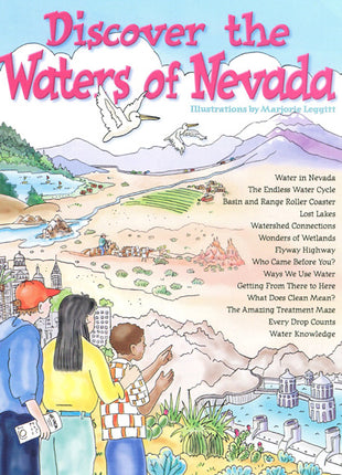 Discover the Waters of Nevada KIDs Activity Booklet, PDF EBOOK