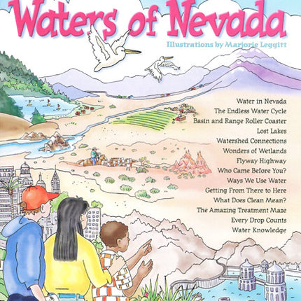 Discover the Waters of Nevada KIDs Activity Booklet, PDF EBOOK
