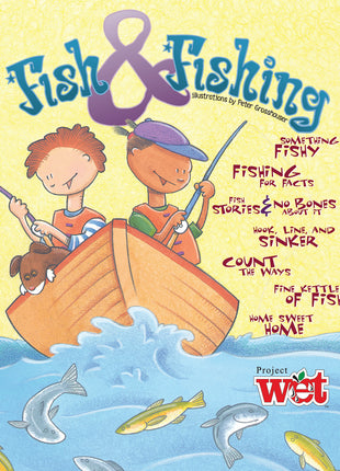 Fish and Fishing KIDs Activity Booklet, PDF EBOOK