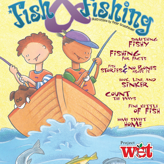 Fish and Fishing KIDs Activity Booklet, PDF EBOOK