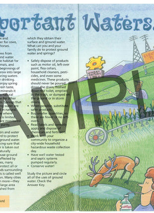 Discover Ground Water and Springs KIDs Activity Booklet