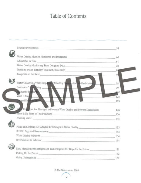 Healthy Water Healthy People Water Quality Educators Guide