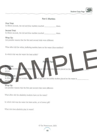 Healthy Water, Healthy People: Water Quality Educator Guide - EBOOK