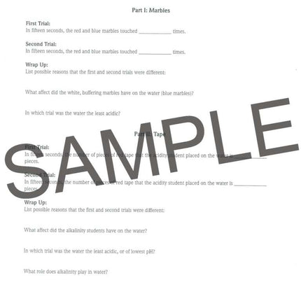 Healthy Water, Healthy People: Water Quality Educator Guide