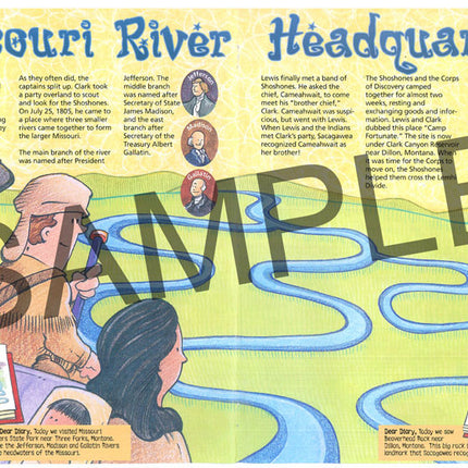 On the Water Route of Lewis and Clark KIDs Activity Booklet