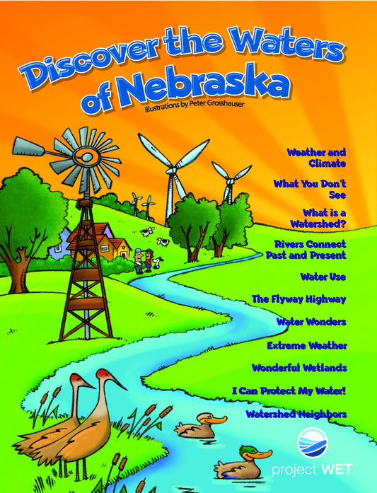 Discover the Waters of Nebraska KIDs Activity Booklet