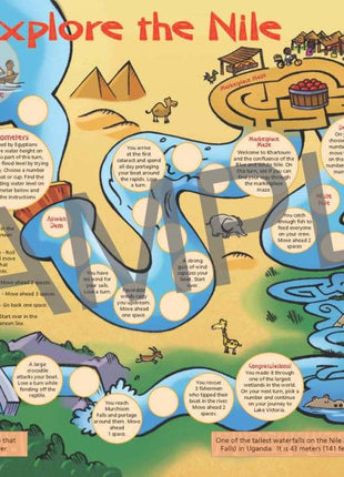 Discover the Nile River KIDS Activity Booklet, PDF EBOOK
