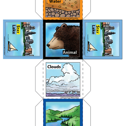 "Incredible Journey" Activity Dice PDF DOWNLOAD