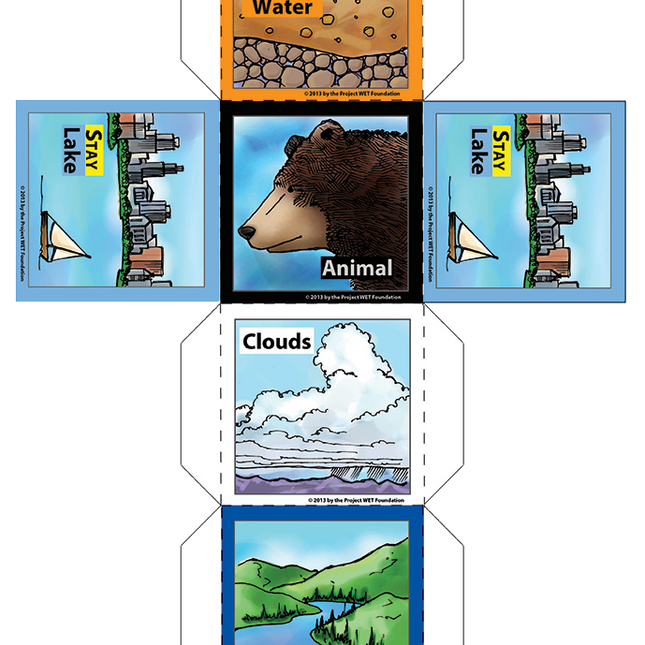 "Incredible Journey" Activity Dice PDF DOWNLOAD