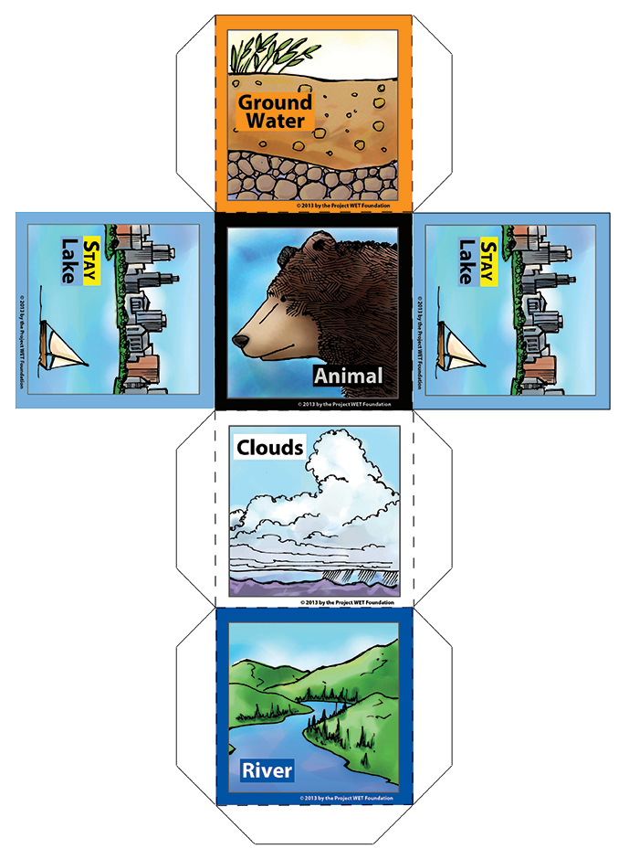"Incredible Journey" Activity Dice PDF DOWNLOAD
