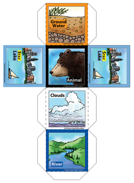 "Incredible Journey" Activity Dice PDF DOWNLOAD